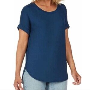 Matty M French Terry Roll Cuff Tee Size M